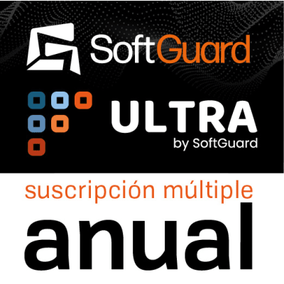 SoftGuard ULTRA MÚLTIPLE (Licencia Anual) / Software de Monitoreo / Plataforma Integral / Central de Alarmas / Video / GPS / Apps Móviles / CRM