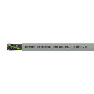 Cable de Control y Conexión PVC 2x18 AWG / 300/500 V AC / Rango Temperatura -15°C a +80°C / Conductor Cobre Clase 5 / Resistente al Aceite / Multiples Configuraciones 0.5-185 mm²
