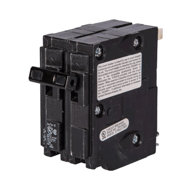 Interruptor automático enchufable tipo QD 2 polos, 50 amp