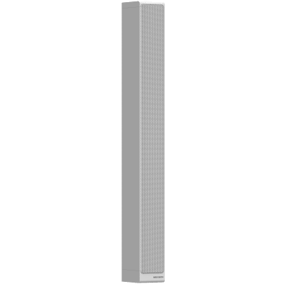 Columna de Altavoces Lineales DS-QAP54R15-2 / 2.25 Pulgadas / 150 W / 12 Unidades con Imán de Neodimio / Ángulo de Cobertura Horizontal 160° / Nivel Máximo de Presión Sonora 117 dB @ 1 m / Negro o Blanco