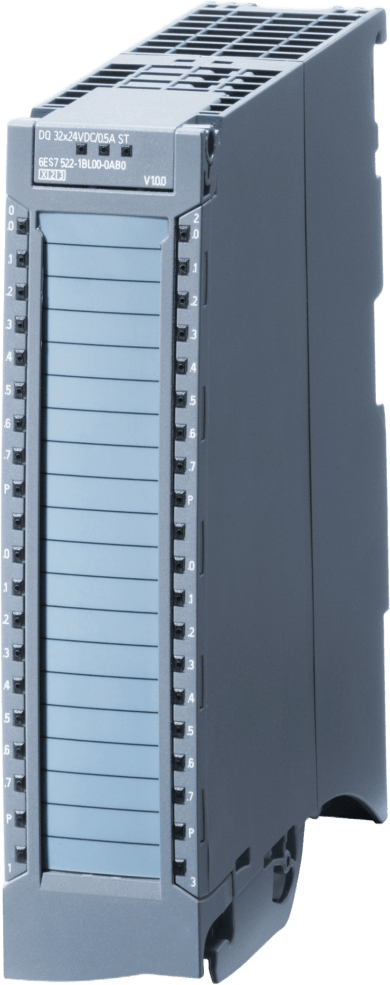 Módulo Digital de Salida / SIMATIC S7-1500 / DQ 8xAC 230V/5A ST / Relay / 8 Canales / Grupos de 1 / 5A por Grupo / Diagnósticos / Sustituto de Valor / Contador de Ciclos de Conmutación / Seguridad SIL1 / Categoría PL c