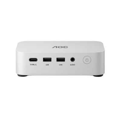 Mini estación de trabajo (Mini PC) / AMD Ryzen 5 7430U / Wi-Fi 6 + Bluetooth 5.2 / 16 GB DDR4 + 512 GB SSD / 6× USB 3.0 + 2.5G Ethernet / Windows 11