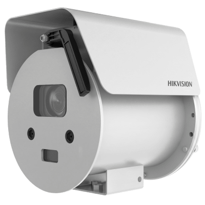 Bala IP 4 Megapixel / Lente Mot. 2.8 a 12 mm / Antiexplosión (ATEX / IECEx)/ Anticorrosión (316L) / Dual Light (50 Mts IR / 30 Mts Luz Blanca) / IP68 / IK10 / Wiper / 2 Micrófonos Integrados / PoE+