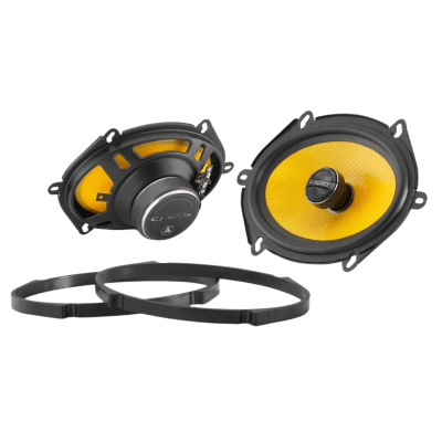 JL Audio® C1 / Car Audio /  Altavoces Coaxiales bidireccionales de 5″ x 7″ / Serie MX / Potencia RMS 50 W / Cono de Polipropileno Mineral / Tweeter de Cúpula de Aluminio / Impedancia 4 Ω / Conectores Tipo Spade