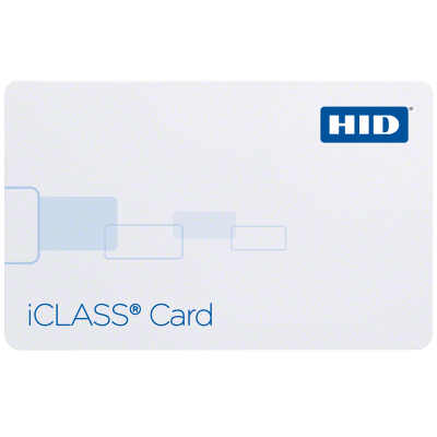Tarjeta iCLASS 2k Delgada / Garantía de por Vida/ Marcación Random