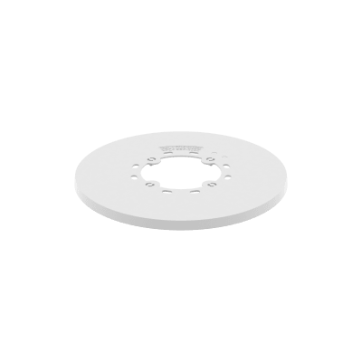 Cubierta de Montaje Policarbonato Blanco para camara PNM-C16013RVQ / Compatible con SBP-250WMW_SBP-400WMW / 4 Agujeros de Montaje 5 mm / Paquete 5 Piezas