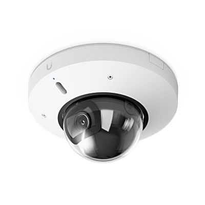 Mini Domo G6 Dome 4K de UniFi Anti vandalismo para Exterior con AI Multi-TOPS / Visión Nocturna IR / Poe+ Audio Bidireccional (Color Blanco)