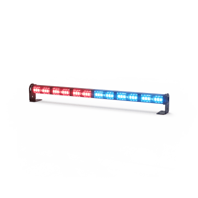 Barra de luz 26¨6 módulos Rojo/Azul/Ámbar 108 Leds para Pick up / Tumbaburros, Necesario CZMATSIBSYS