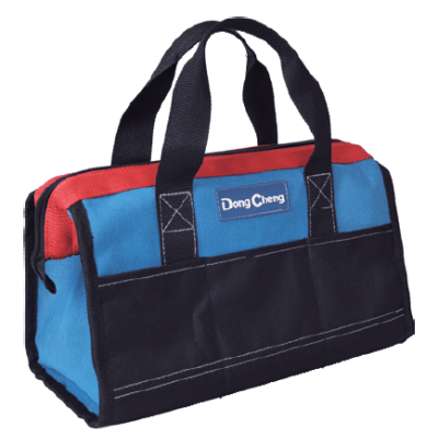 Bolsa Portaherramientas 16 in (40.6 cm) / Tejido Oxford Doble Capa / Múltiples Bolsillos Organizadores / Costura Reforzada en Cinturón