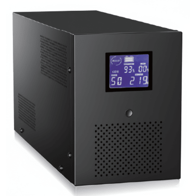 UPS de 2000VA/1200W / Topología Línea Interactiva / Entrada y Salida 120 Vca / Regulador de Voltaje AVR 80-150 Vca / Clavija NEMA 5-15P / 6 Tomas NEMA 5-15R
