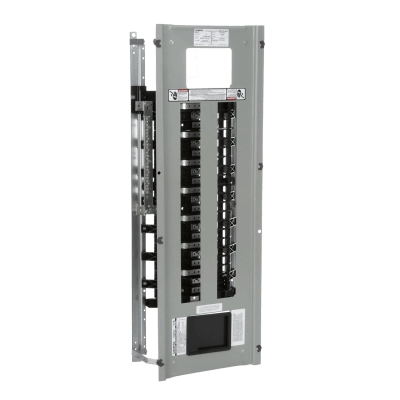 Interior de tablero P1, para montar interruptores BL/BQD, 250 A, 3F, 4H, 220/127 ó 480/277 V c.a., 42 Circuitos, Barras de Aluminio