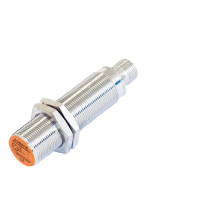 Sensor Inductivo M18 Blindado / Distancia 5 mm / PNP NO / Conector M12 4 polos / IP67 / LED Indicador / Protección contra Cortocircuito y Polaridad Inversa / Frecuencia 600 Hz / Carcasa Latón Niquelado