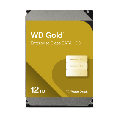 Western Digital WD Gold 3.5 12TB SATA III 7200RPM 6 Gbit/s Server Hard Drive