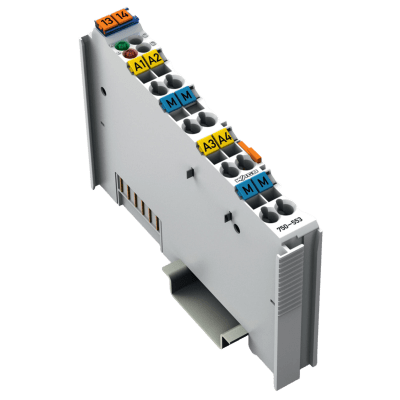 Módulo de Salida Analógica / 4 Canales 0-20 mA / 12 bits Resolución / Aislamiento Galvánico 500 kV / CAGE CLAMP® / IP20 / Carril DIN-35