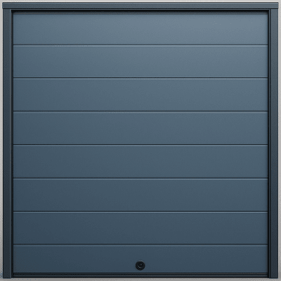 Puerta D / Garage D / Alta Calidad / Linea Central / Color GRIS /  acabdo DELUXE / 20X9 pies / AISLADA / Estilo Americana.