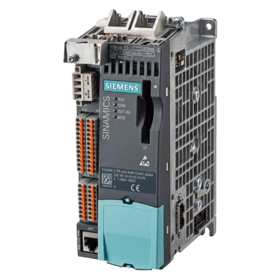 Control Unit SINAMICS S110 CU310-2 PN / PROFINET EtherNet/IP / 11 DI + 8 DI/O + 1 AI / Encoder Interface TTL/HTL/SSI / 24V DC / IP20